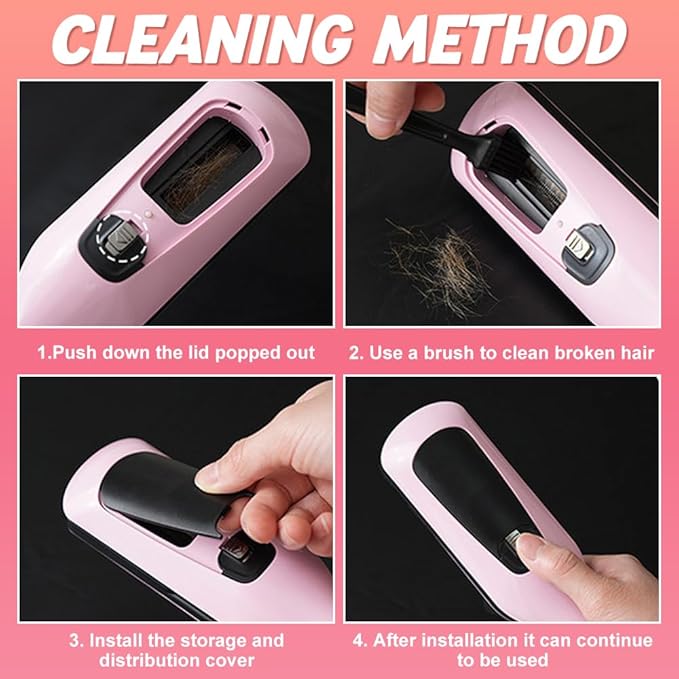 NoriaSkin™ SplitGuard Pro — Cordless Split End Trimmer for Visibly Healthier Ends