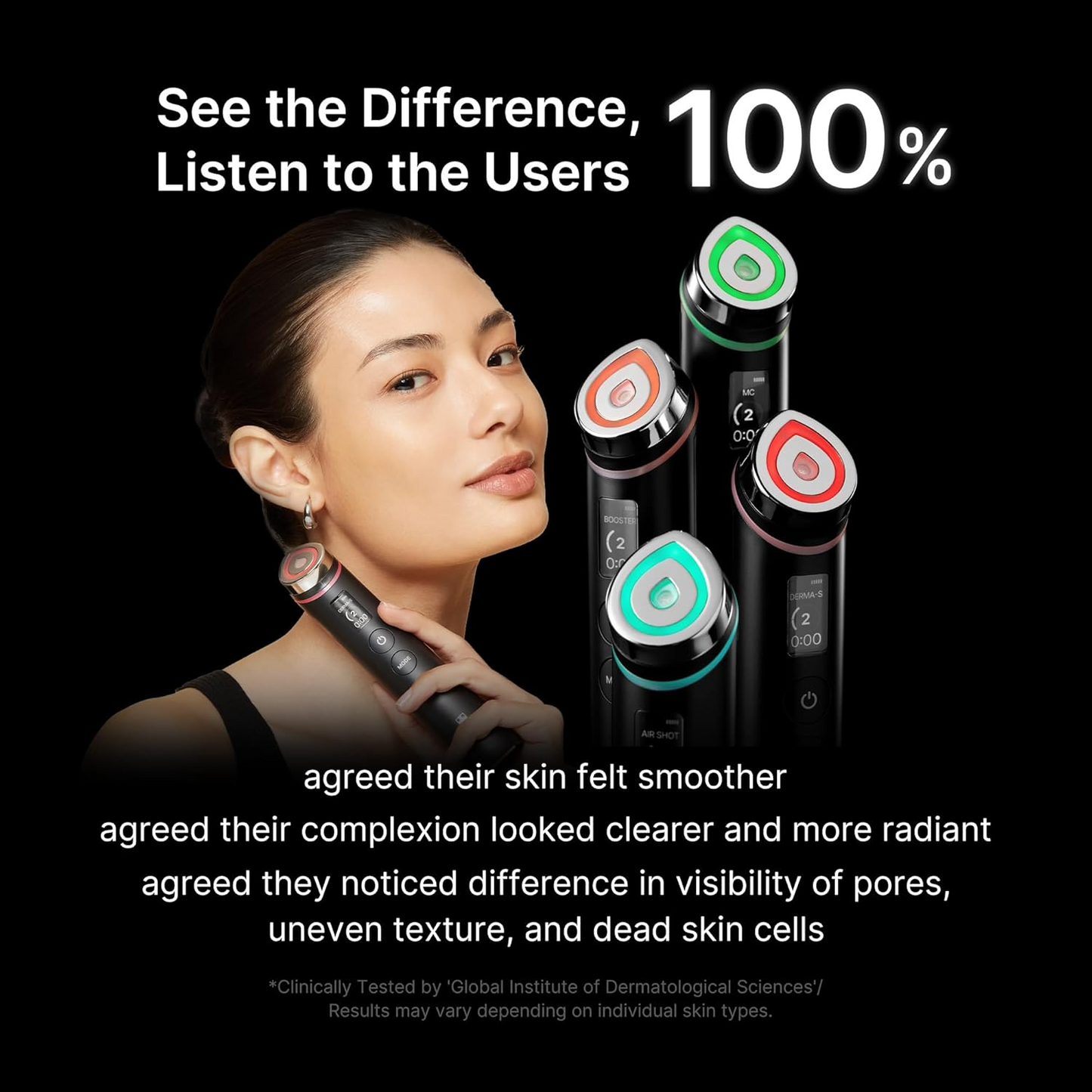 Noria Skin LumiLift™ – Microcurrent Facial Rejuvenation Device | Blush Pink