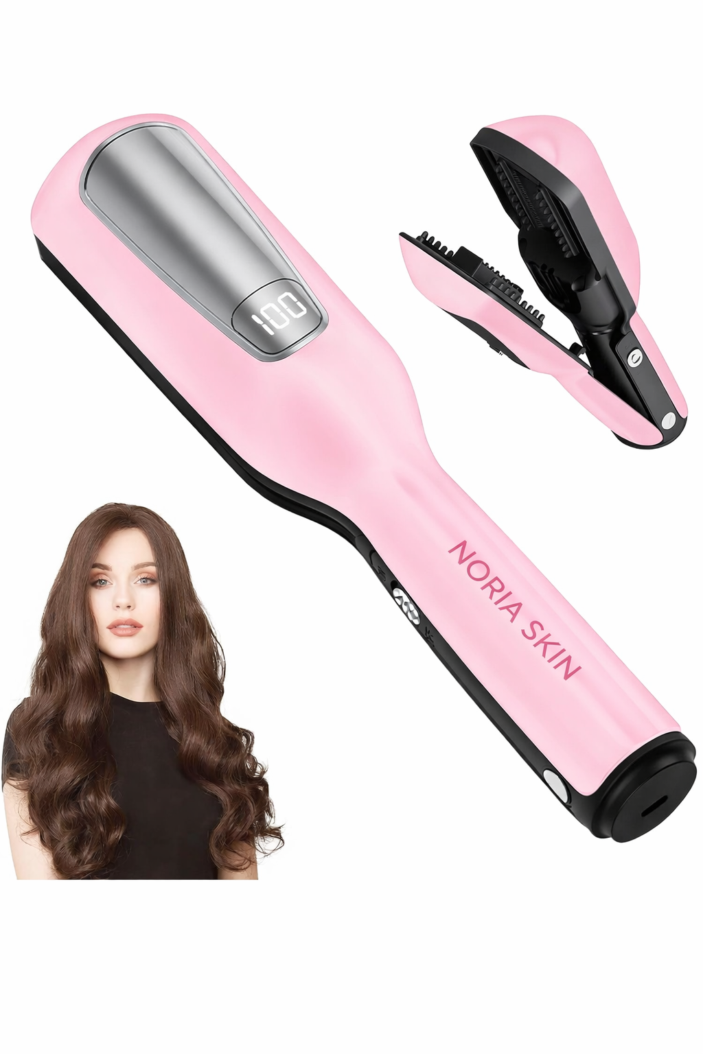 NoriaSkin™ SplitGuard Pro — Cordless Split End Trimmer for Visibly Healthier Ends